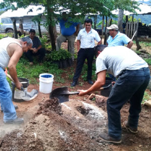 Proceso de capacitación sobre cultivo del Cacao a productores de Cacaopera